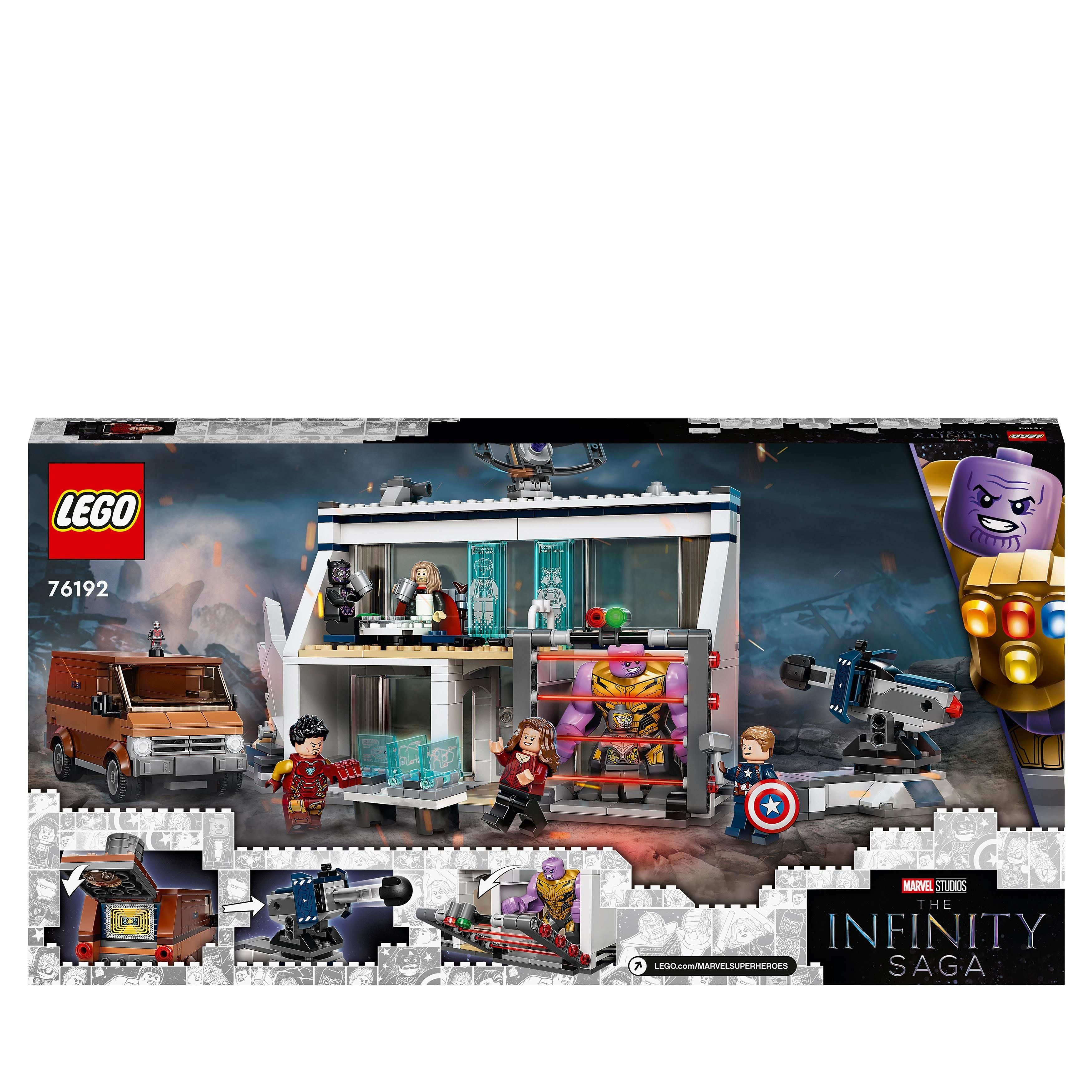 LEGO Marvel Avengers Endgame Final Battle Set 76192 CreativeHUT Ireland