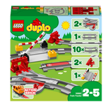 LEGO® DUPLO Town Train Tracks Building Set 10882