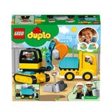 LEGO® DUPLO Truck & Tracked Excavator Toy 10931 Default Title