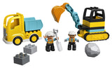 LEGO® DUPLO Truck & Tracked Excavator Toy 10931 Default Title