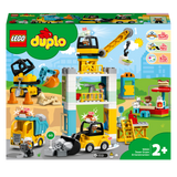 LEGO® DUPLO Town Tower Crane & Construction Set 10933 Default Title