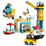 LEGO® DUPLO Town Tower Crane & Construction Set 10933 Default Title