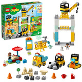 LEGO® DUPLO Town Tower Crane & Construction Set 10933 Default Title