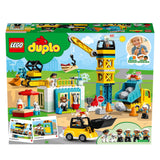 LEGO® DUPLO Town Tower Crane & Construction Set 10933 Default Title