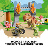 LEGO® DUPLO T. rex and Triceratops Dinosaur Toy 10939 Default Title