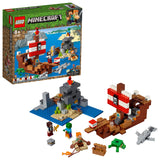 LEGO® Minecraft The Pirate Ship Adventure Toy 21152 Default Title