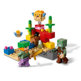 LEGO® Minecraft The Coral Reef Building Set 21164 Default Title