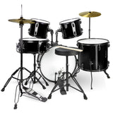 RockJam Full Size Drum Kit - Black