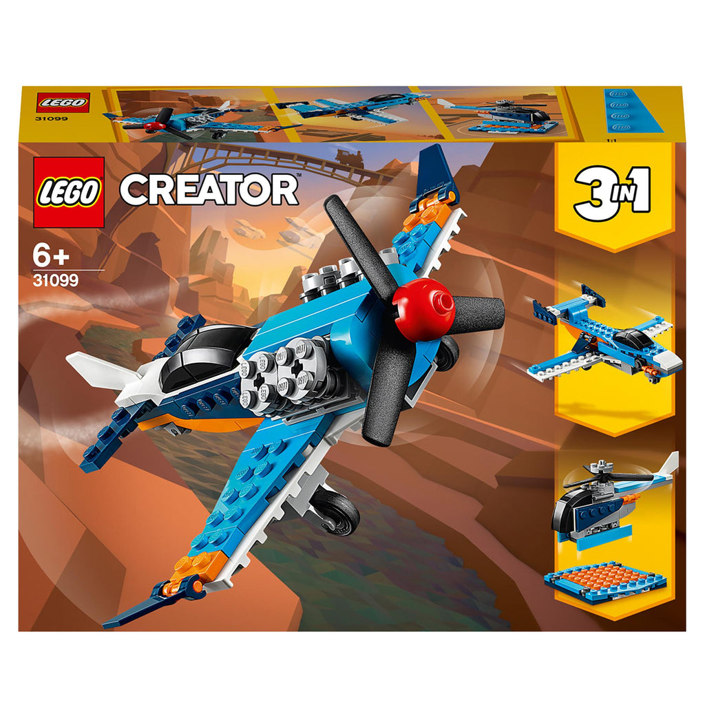 LEGO® Creator 3in1 Propeller Plane Set 31099 Default Title