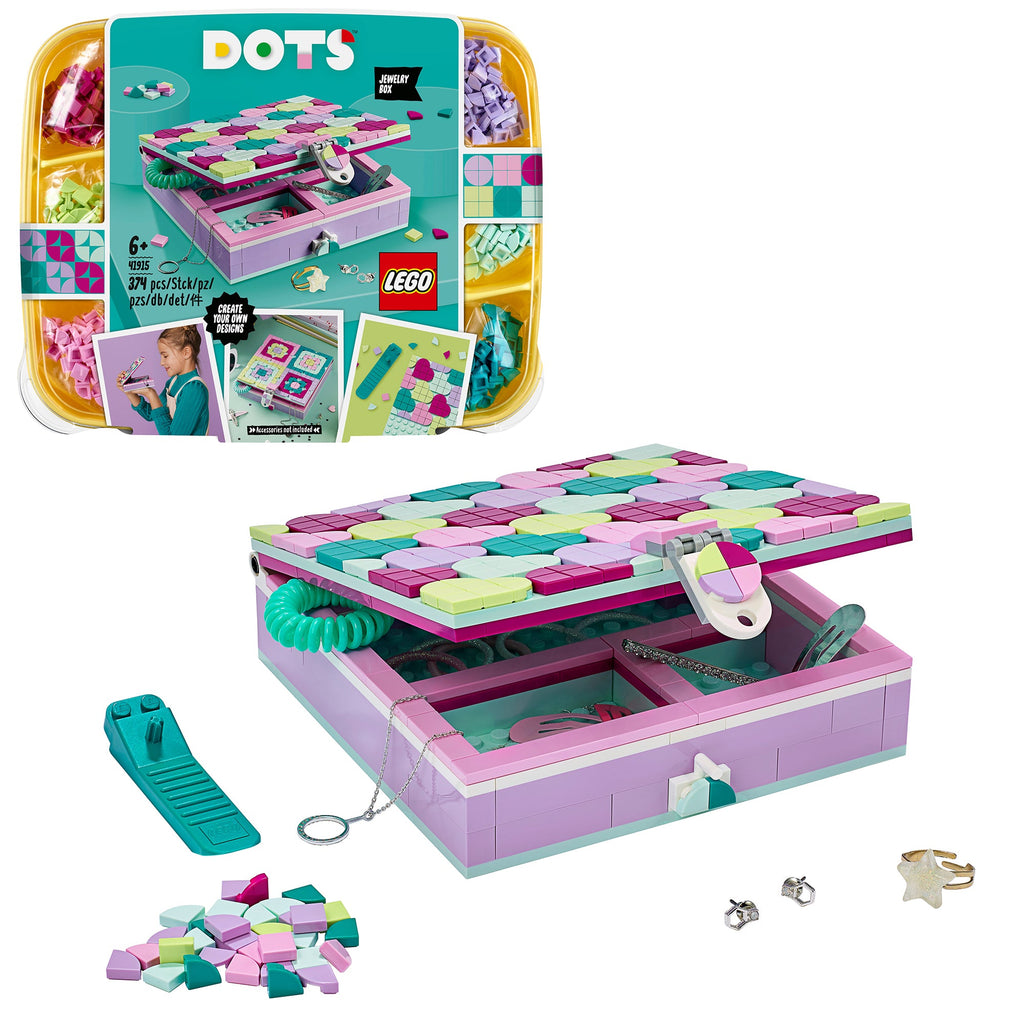 LEGO® DOTS Jewellery Box Arts & Crafts Kids Set 41915 Default Title