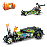 LEGO® Technic Dragster Car Toy 2in1 Set 42103 Default Title