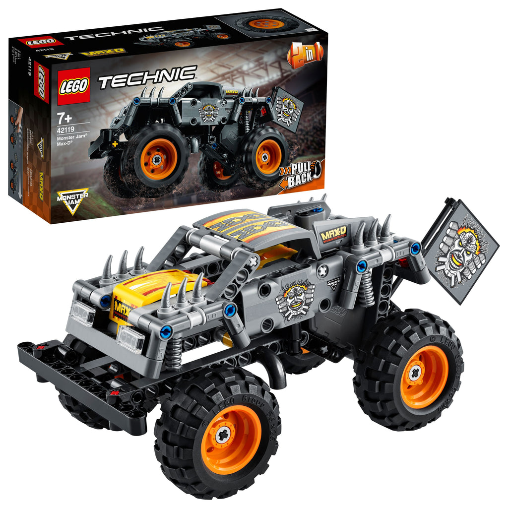 LEGO® Technic Monster Jam Max-D Truck Toy 42119 Default Title