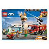 LEGO® City Burger Bar Fire Rescue Engine Toy 60214 Default Title