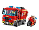 LEGO® City Burger Bar Fire Rescue Engine Toy 60214 Default Title