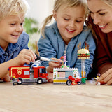 LEGO® City Burger Bar Fire Rescue Engine Toy 60214 Default Title