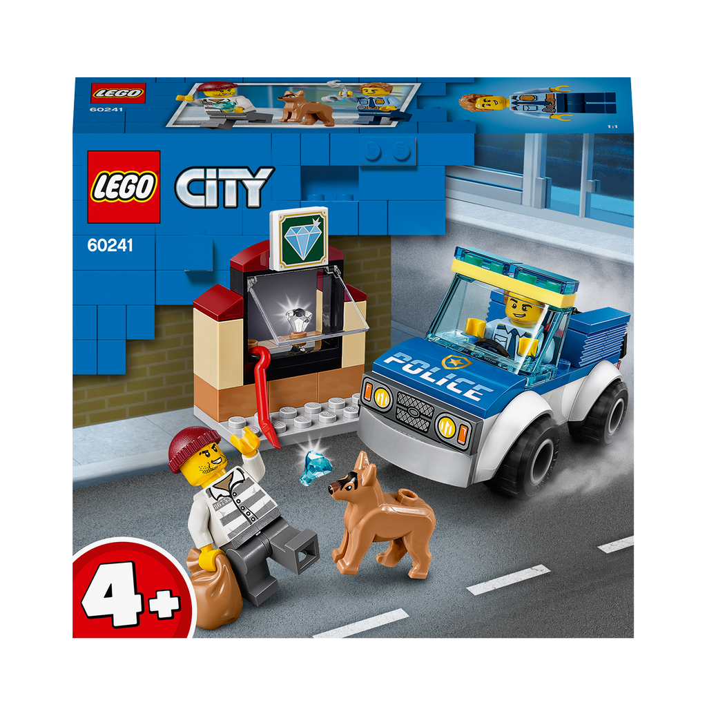 LEGO® 4+ City Police Dog Unit Set 60241 Default Title