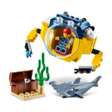 LEGO® City 4+ Ocean Mini-Submarine Sea Set 60263 Default Title