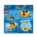 LEGO® City 4+ Ocean Mini-Submarine Sea Set 60263 Default Title