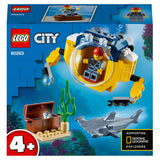 LEGO® City 4+ Ocean Mini-Submarine Sea Set 60263 Default Title