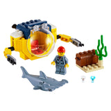 LEGO® City 4+ Ocean Mini-Submarine Sea Set 60263 Default Title