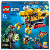 LEGO® City Ocean Exploration Submarine Sea Set 60264 Default Title