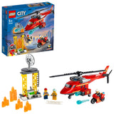 LEGO® City Fire Rescue Helicopter Toy 60281 Default Title