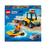 LEGO® City Great Vehicles Beach Rescue ATV Toy 60286 Default Title