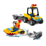 LEGO® City Great Vehicles Beach Rescue ATV Toy 60286 Default Title