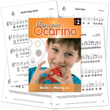 Ocarina Workshop® Play your Ocarina Book 2 Rainbow Starter Box