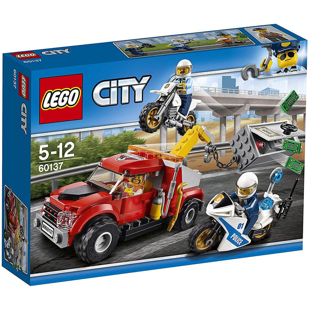 LEGO® City police Tow Truck Trouble Building Toy 60137