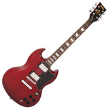 Vintage V69 Coaster Series Electric Guitar Pack ~ Cherry Red