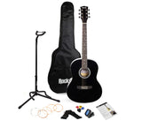RockJam W-103 FS Acoustic Guitar Package Blk